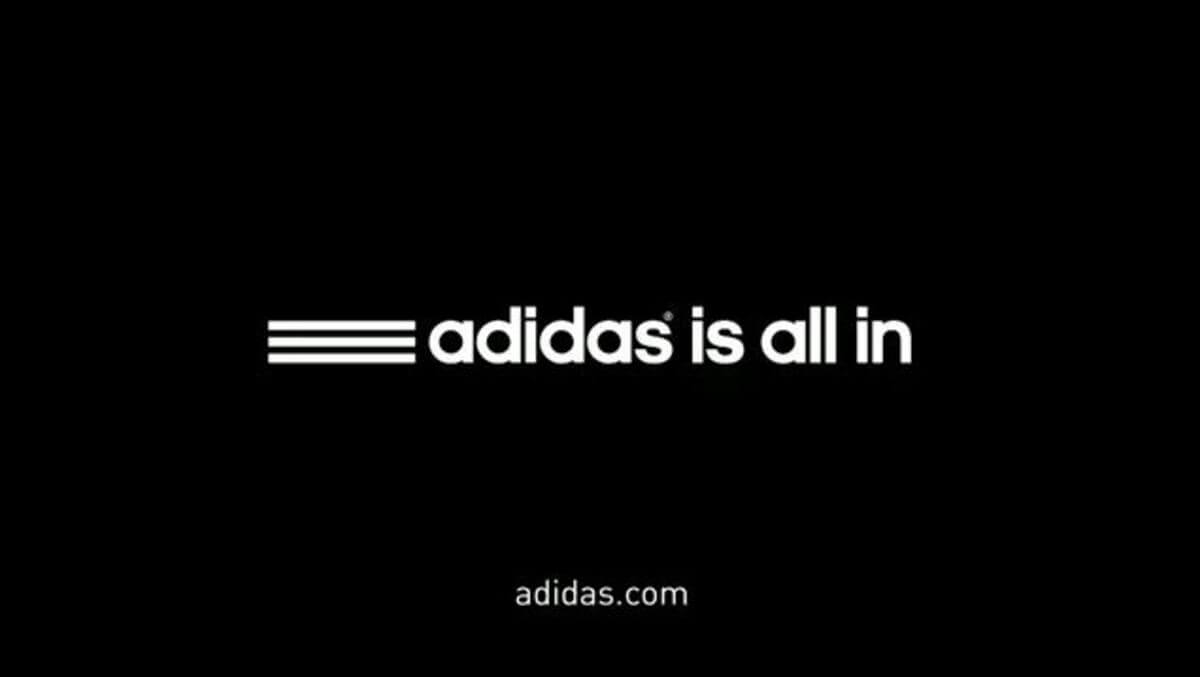 Adidas is all in