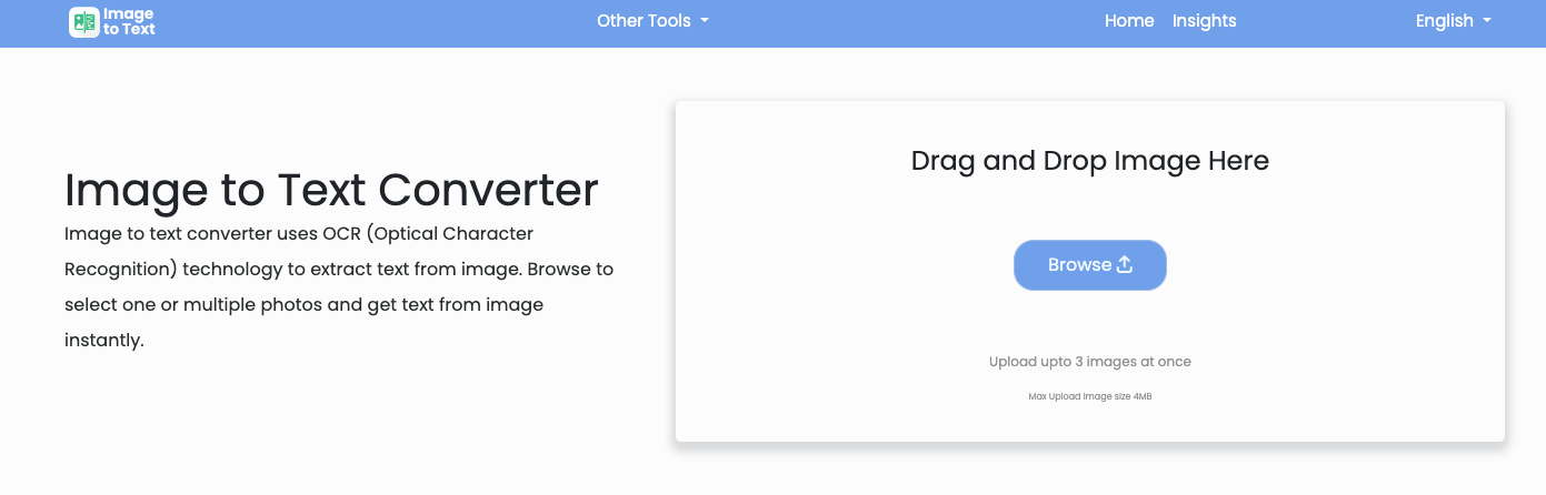 Imagetotext.online review