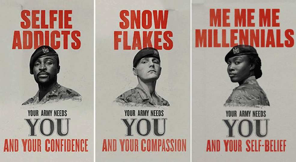 british army advertising