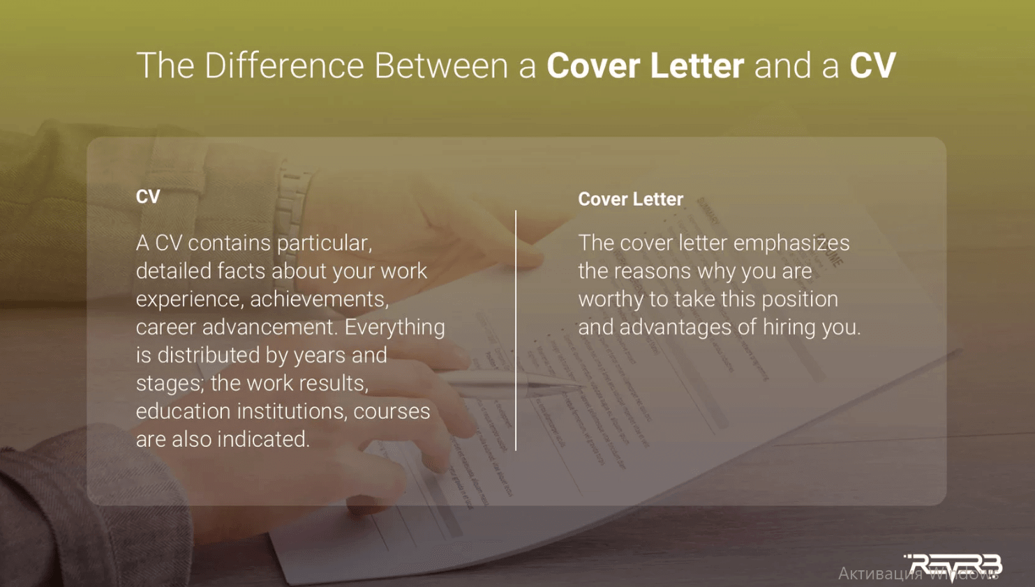 the difference between cover latter