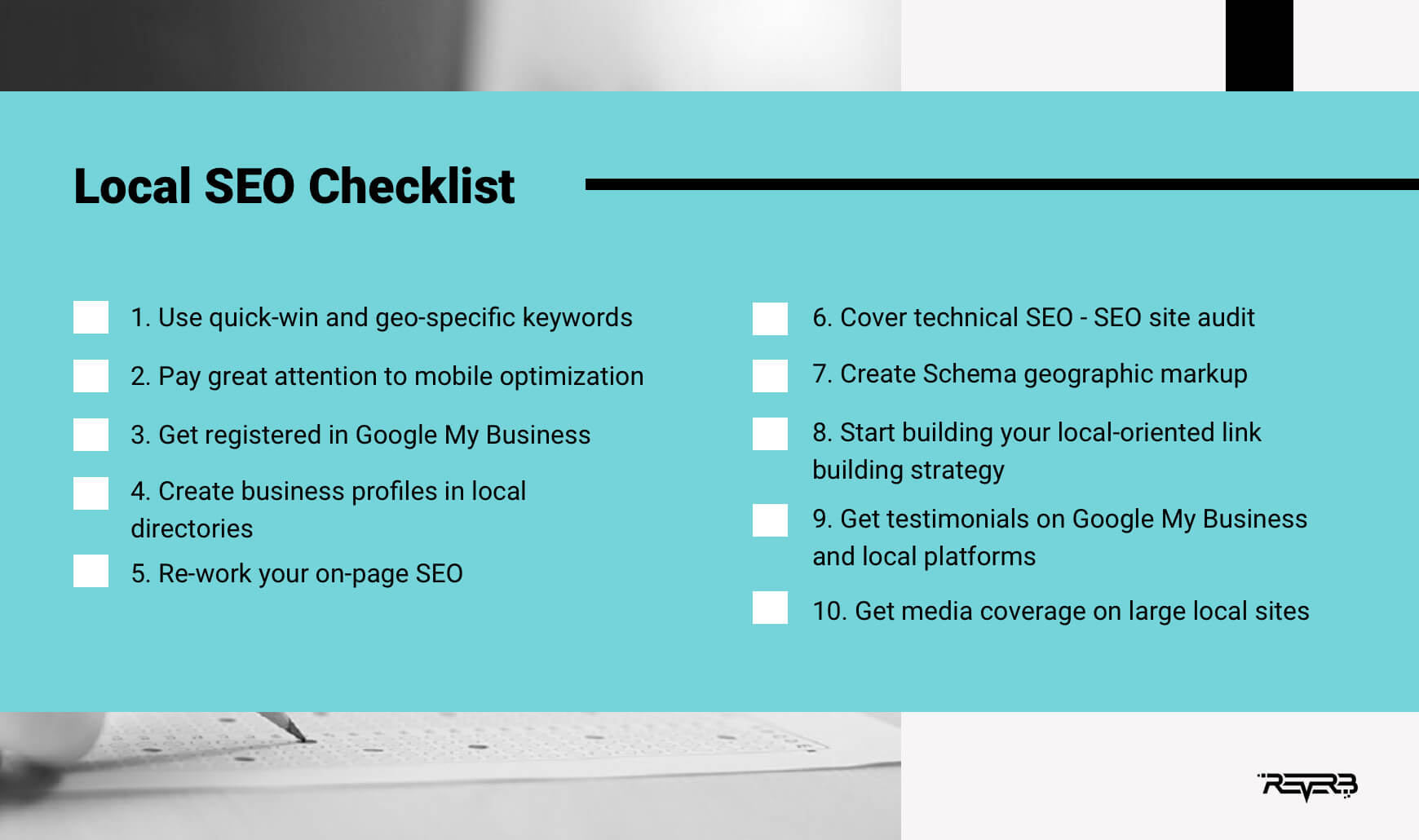 local seo checklist