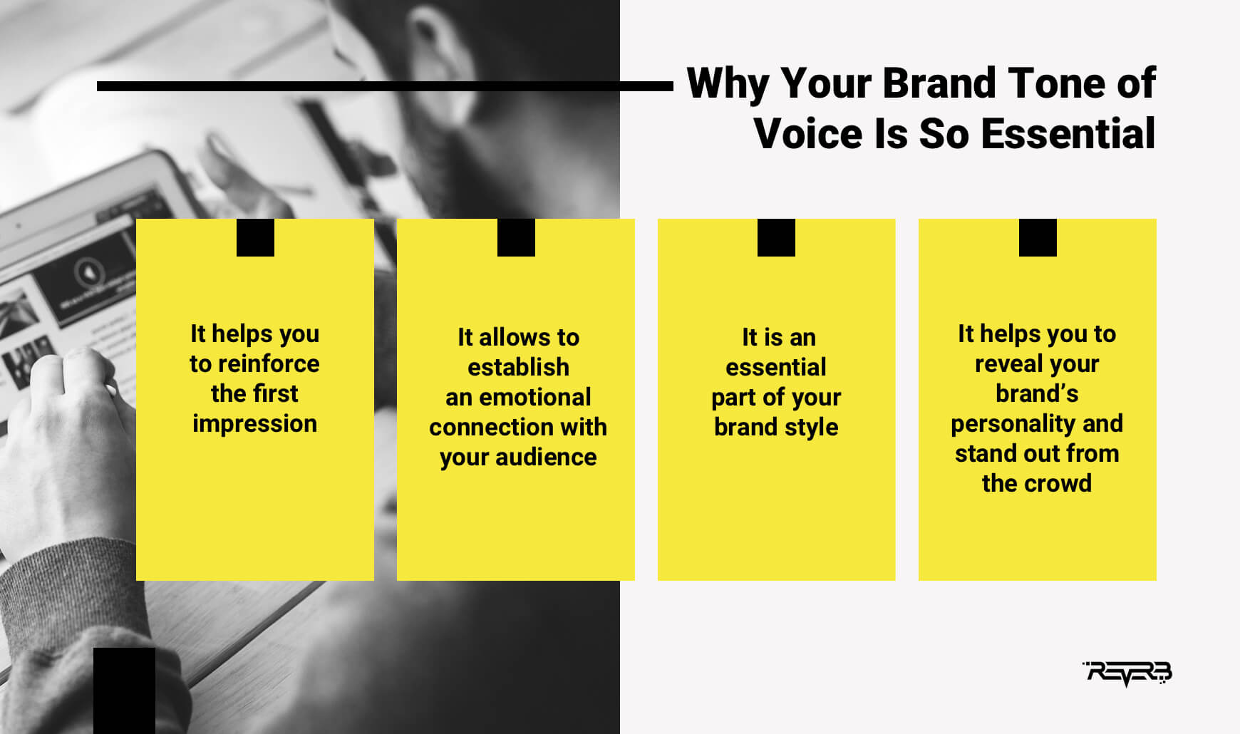 Your Brand Tone Voice: Types, Examples, Pro Tips