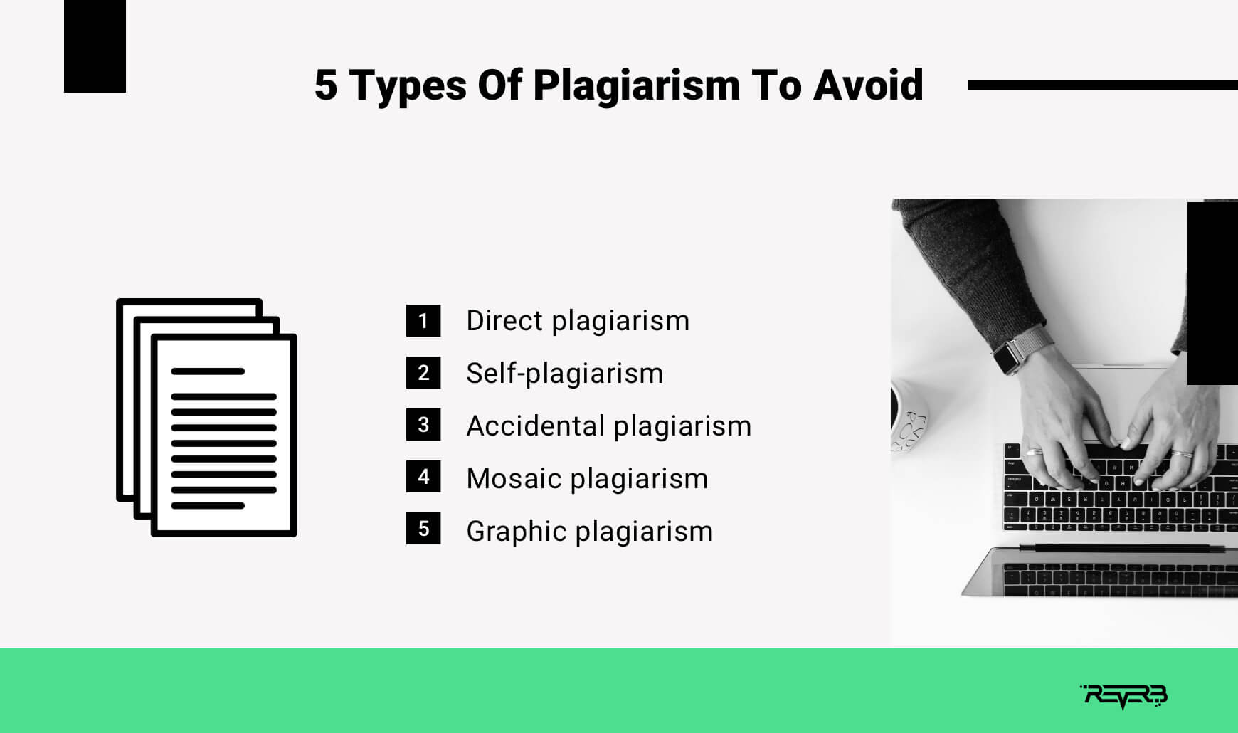 5 types of plagiarism