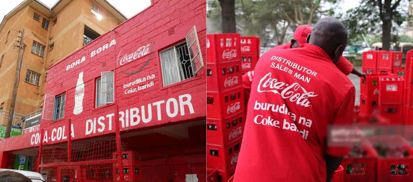 coca cola distribution