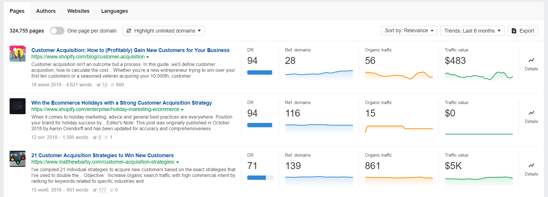 content explorer ahrefs