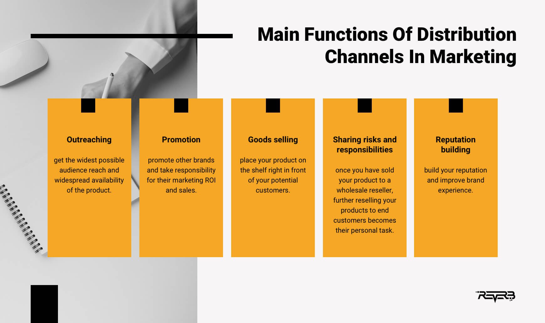 business plan distribution channels example