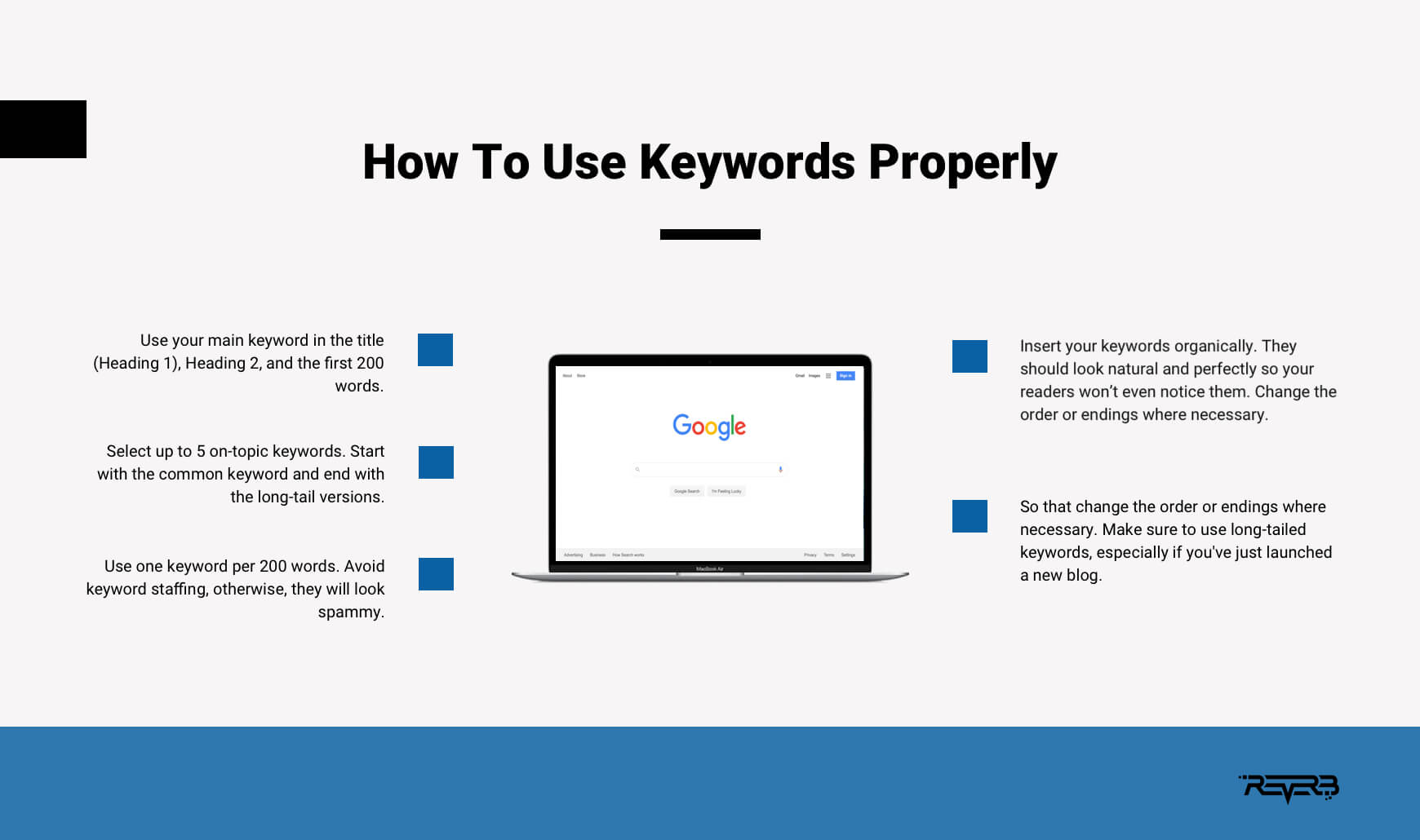 how to use keywords