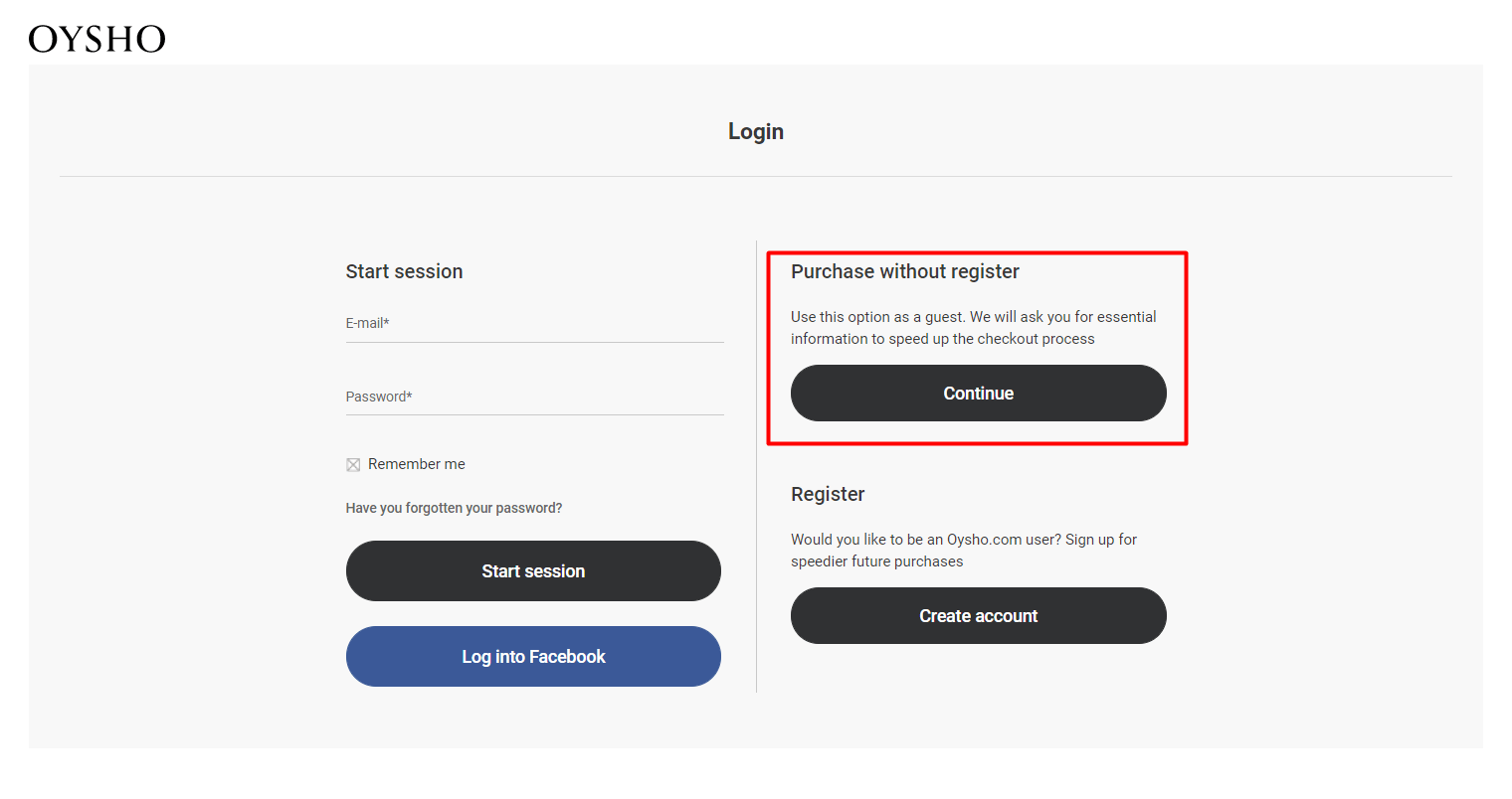 effective checkout form