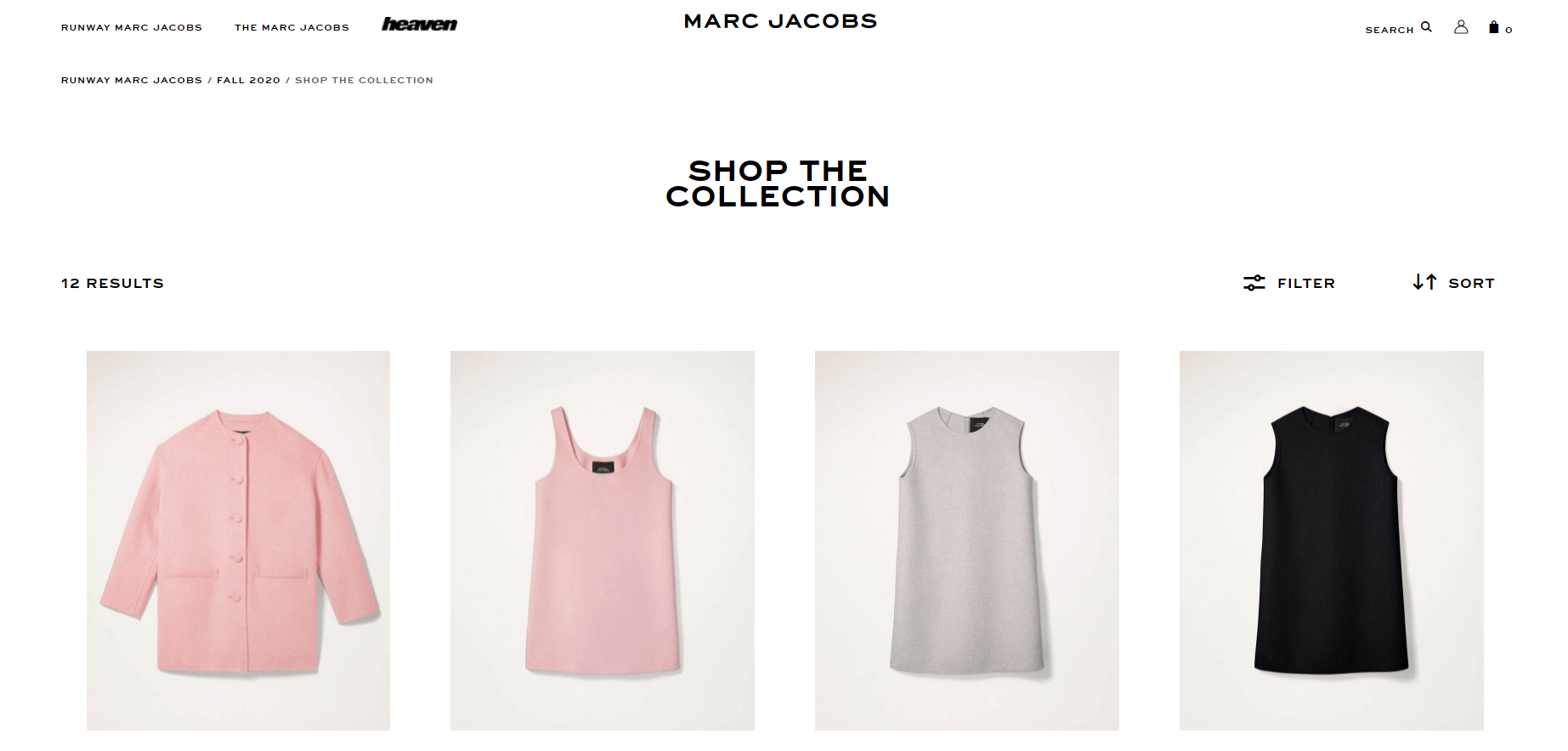shop the collection example