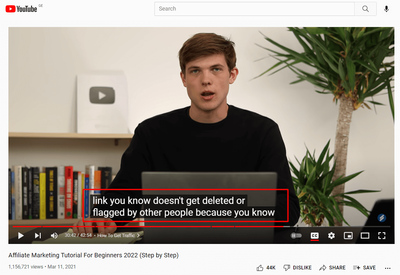 youtube subtitles seo