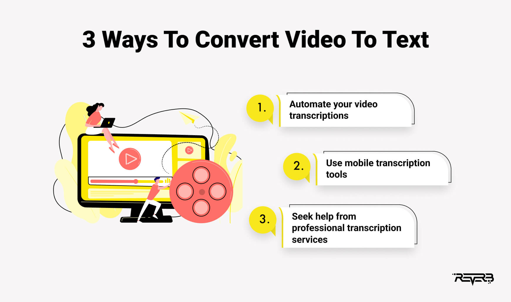 ways to convert video to text