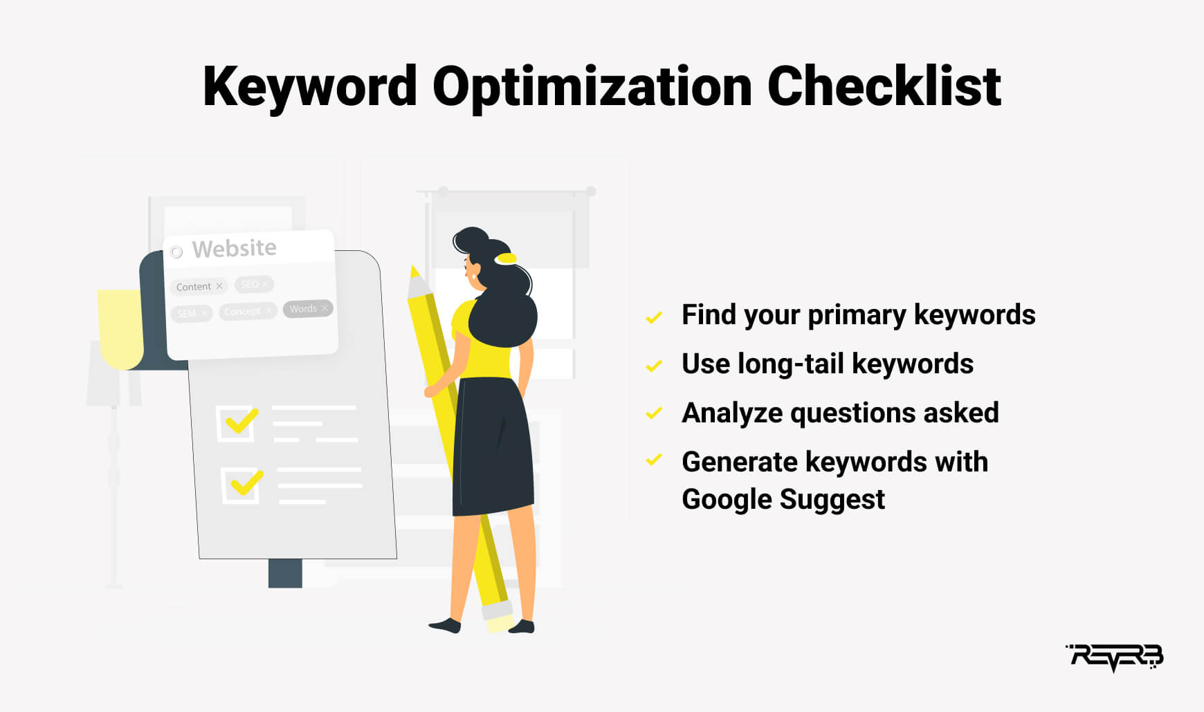 keyword optimization checklist