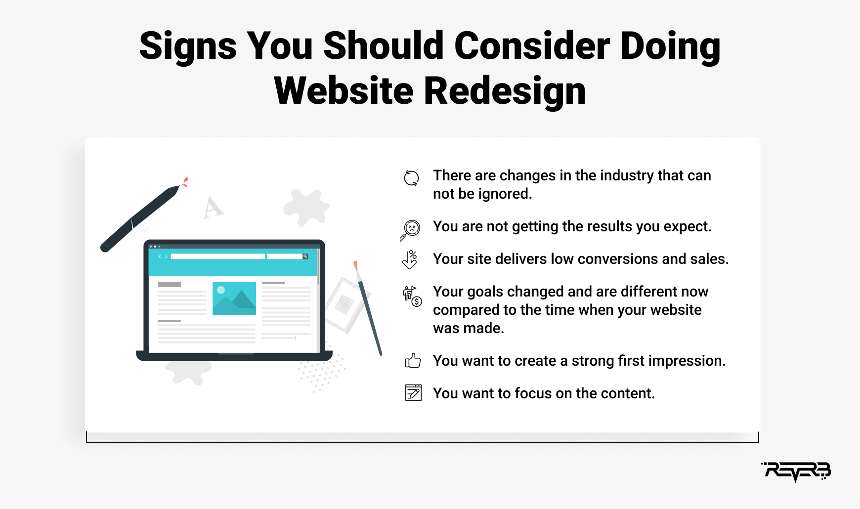 signs website redesign