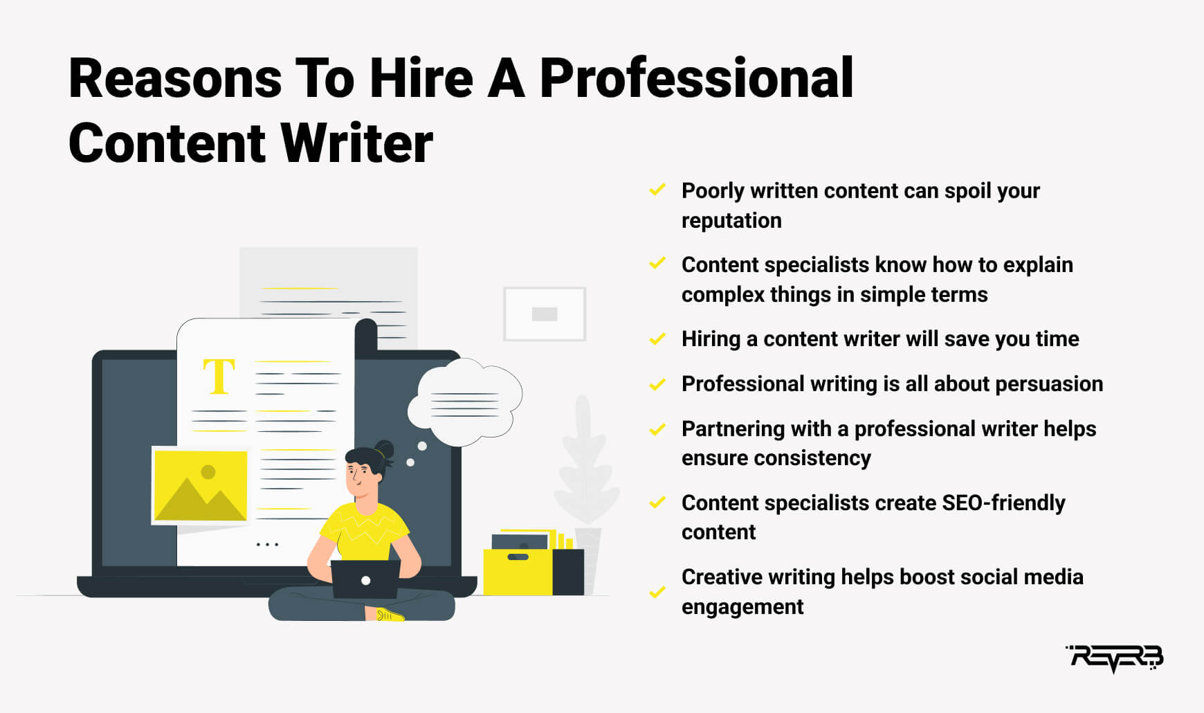 reasons to hire a professional content writer