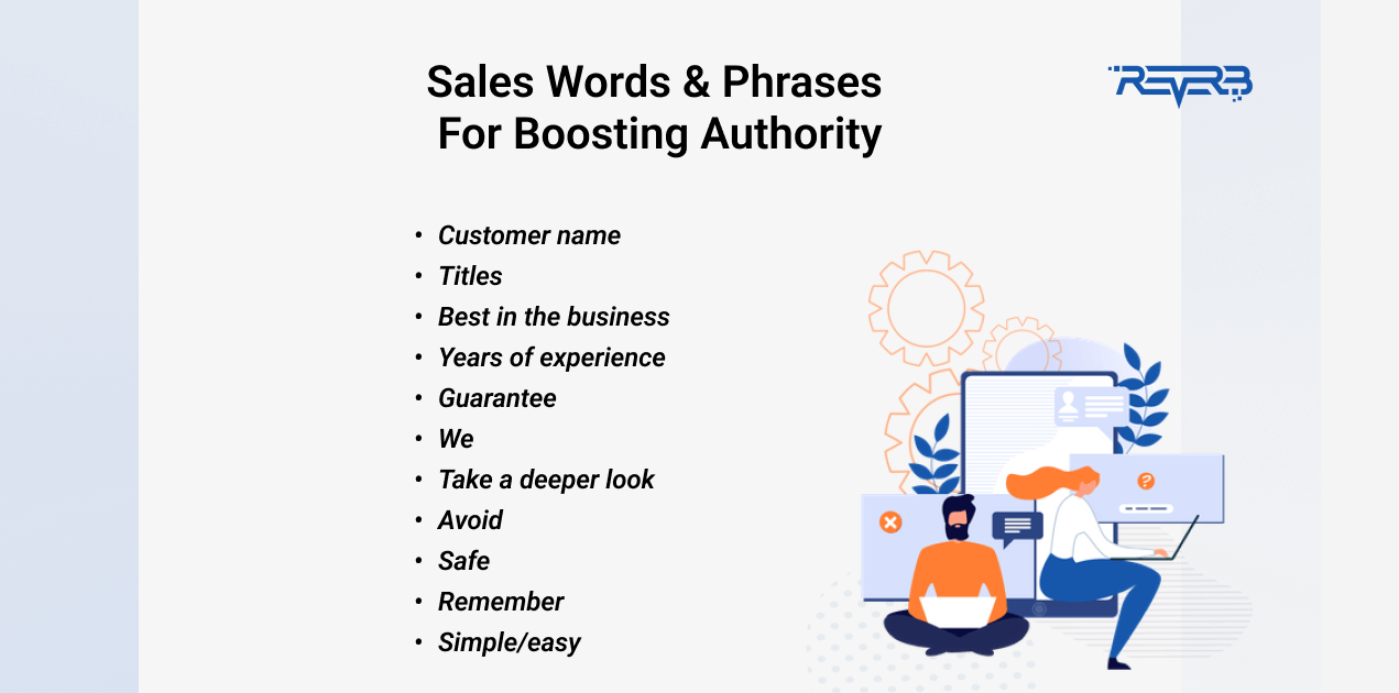 Sales Words & Phrases For Boosting Authority 