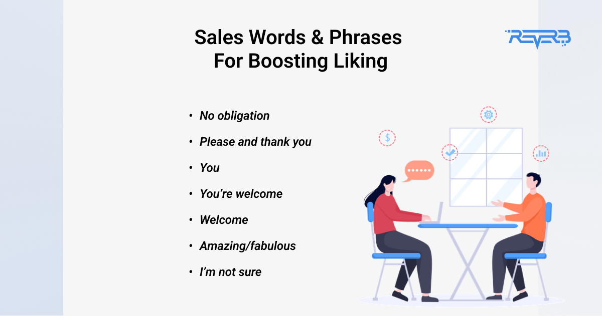 Sales Words & Phrases For Boosting Liking 