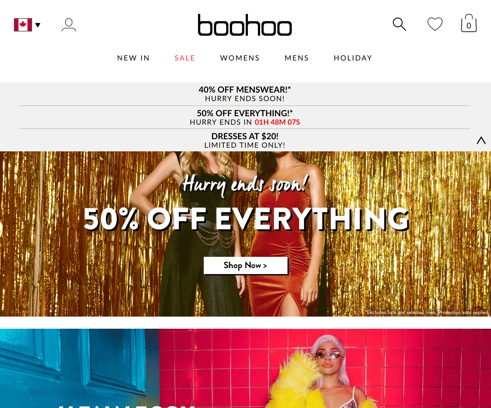 ecommerce timer offer