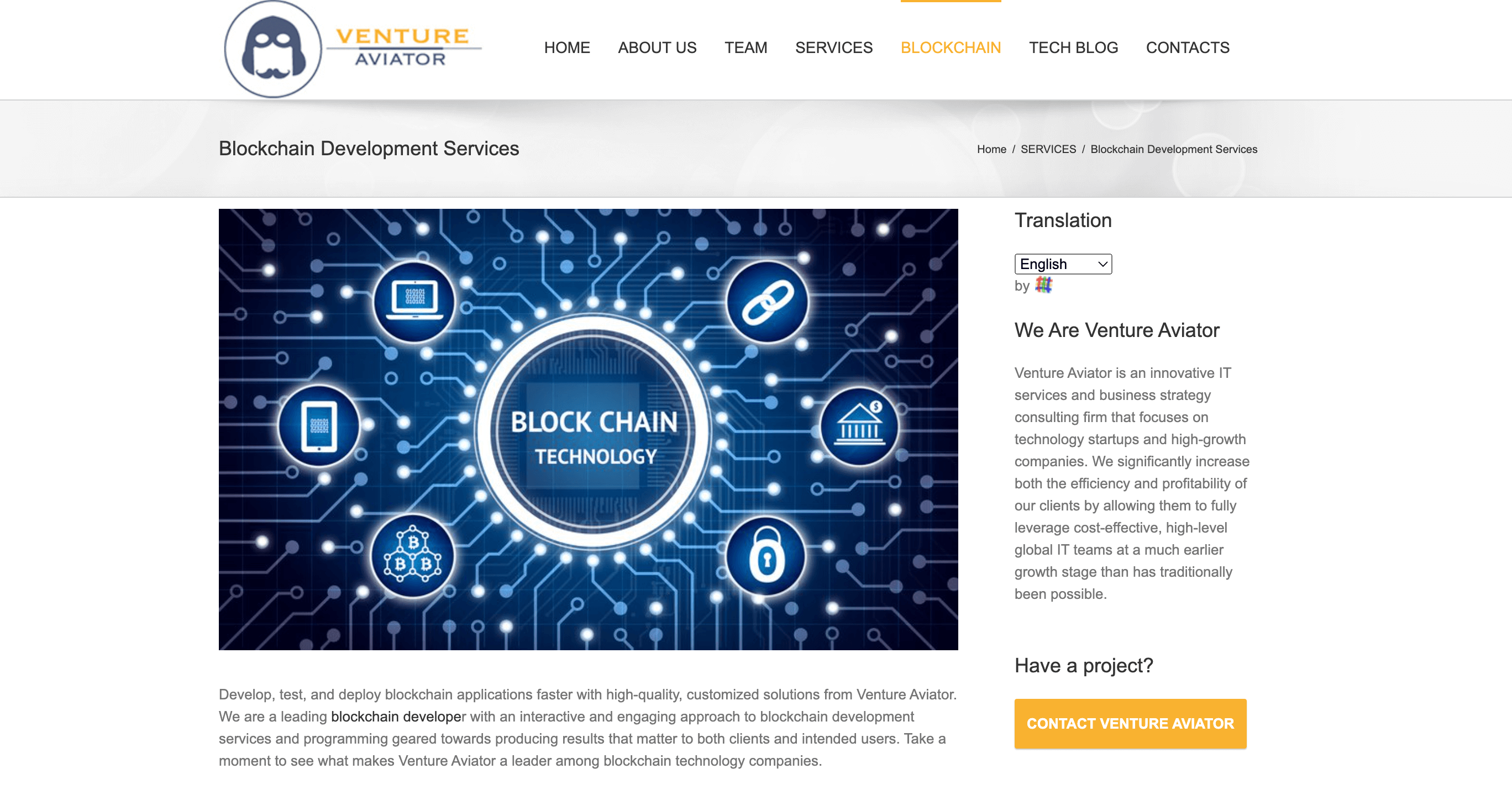 top blockchain development company