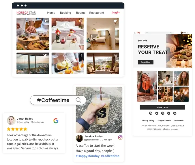user-generated content on website