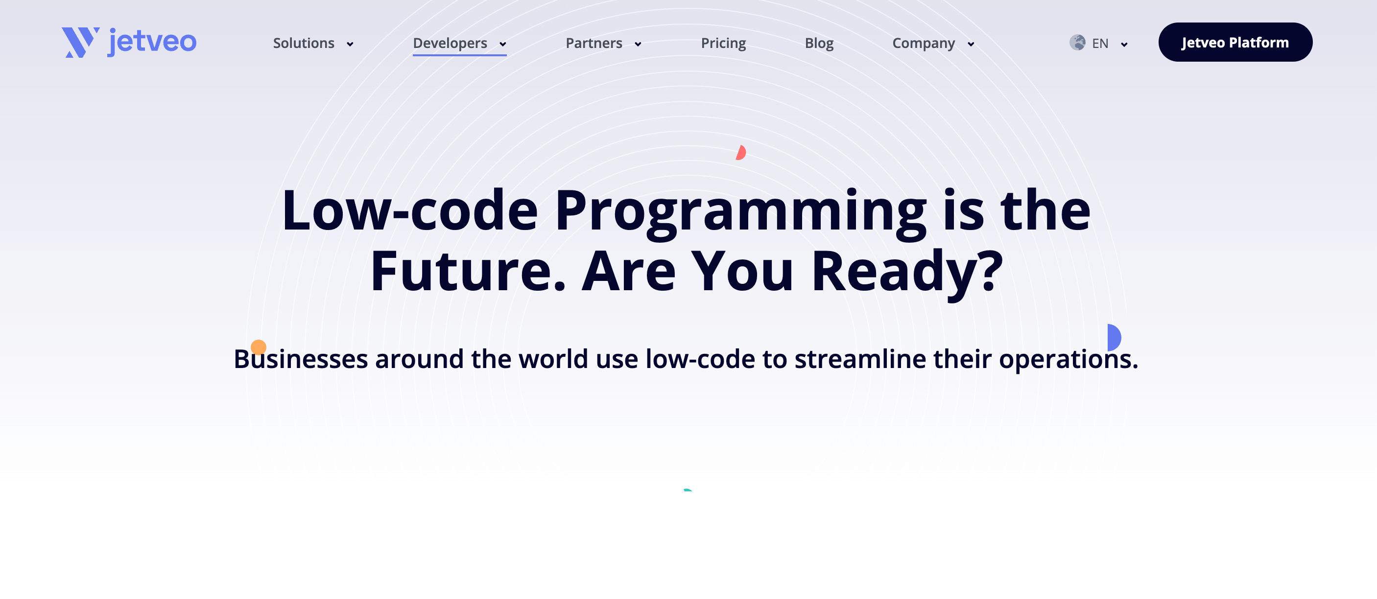 low-code development tool