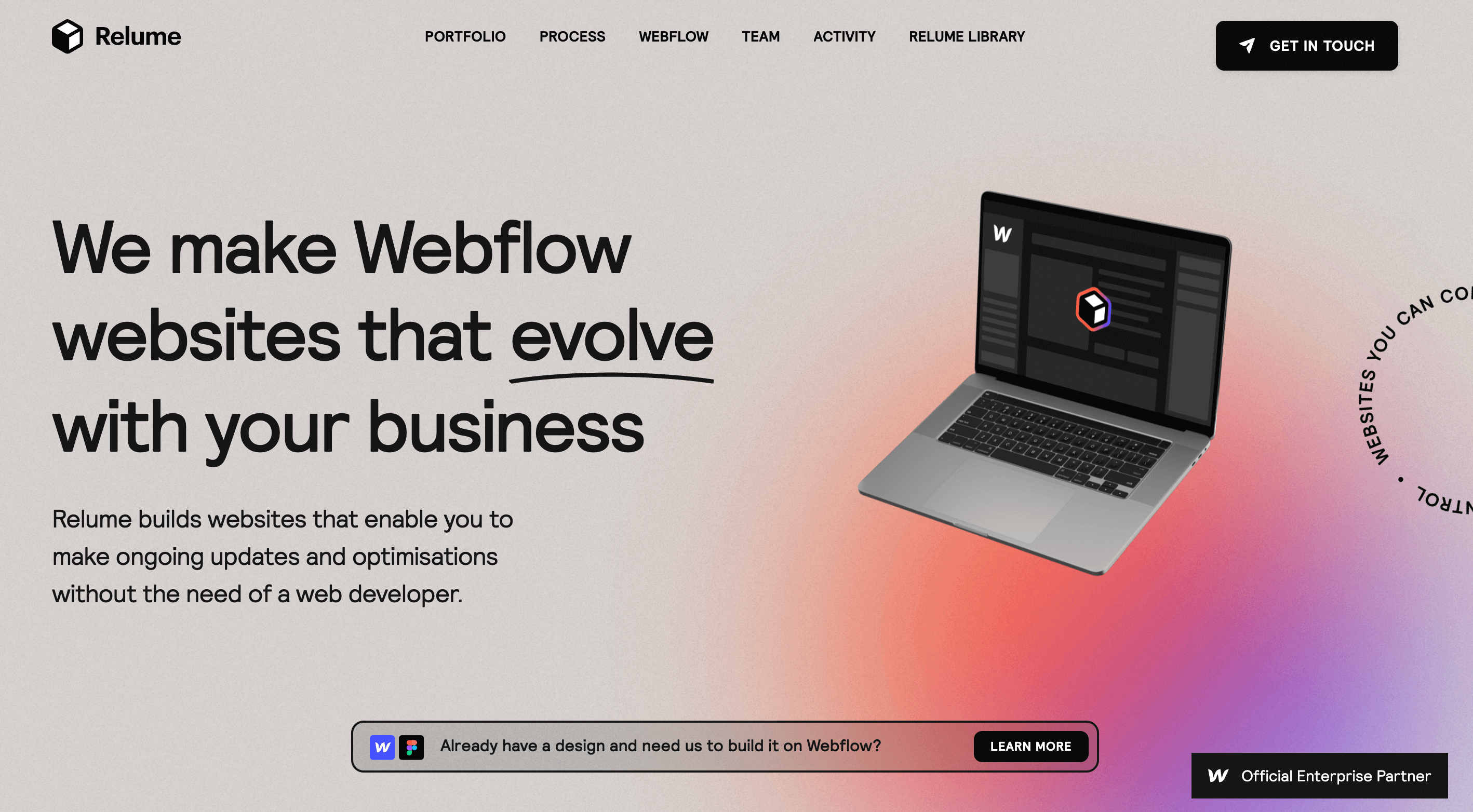 top webflow agency