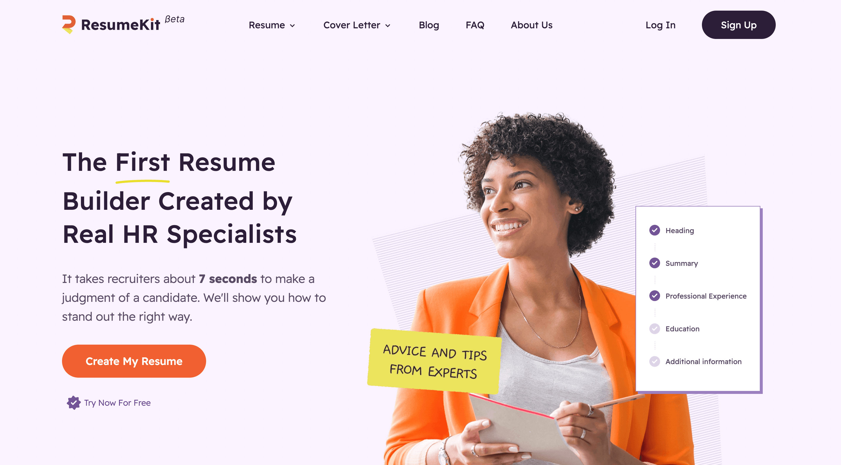 the best resume builder website