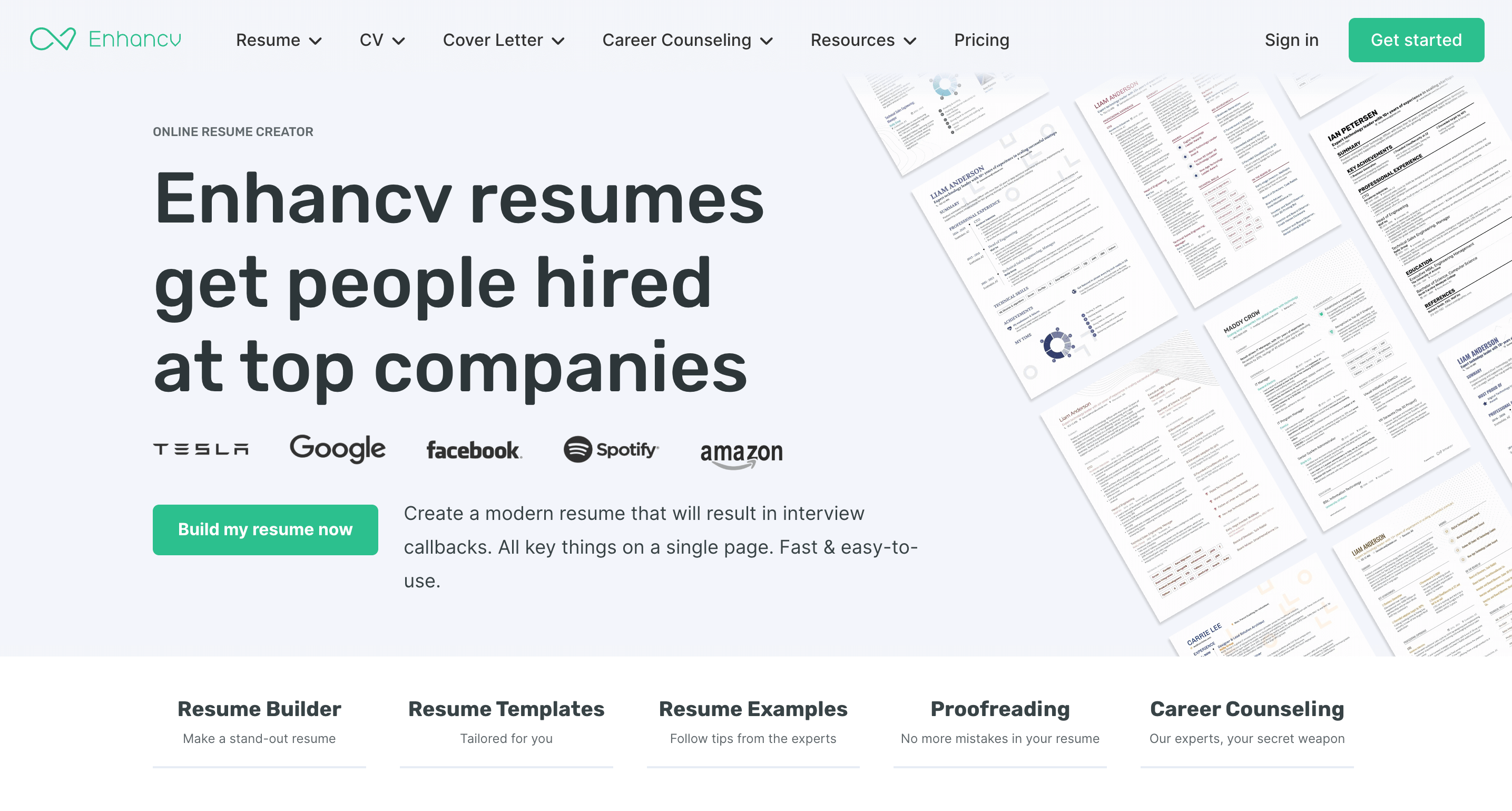 the best resume builder website