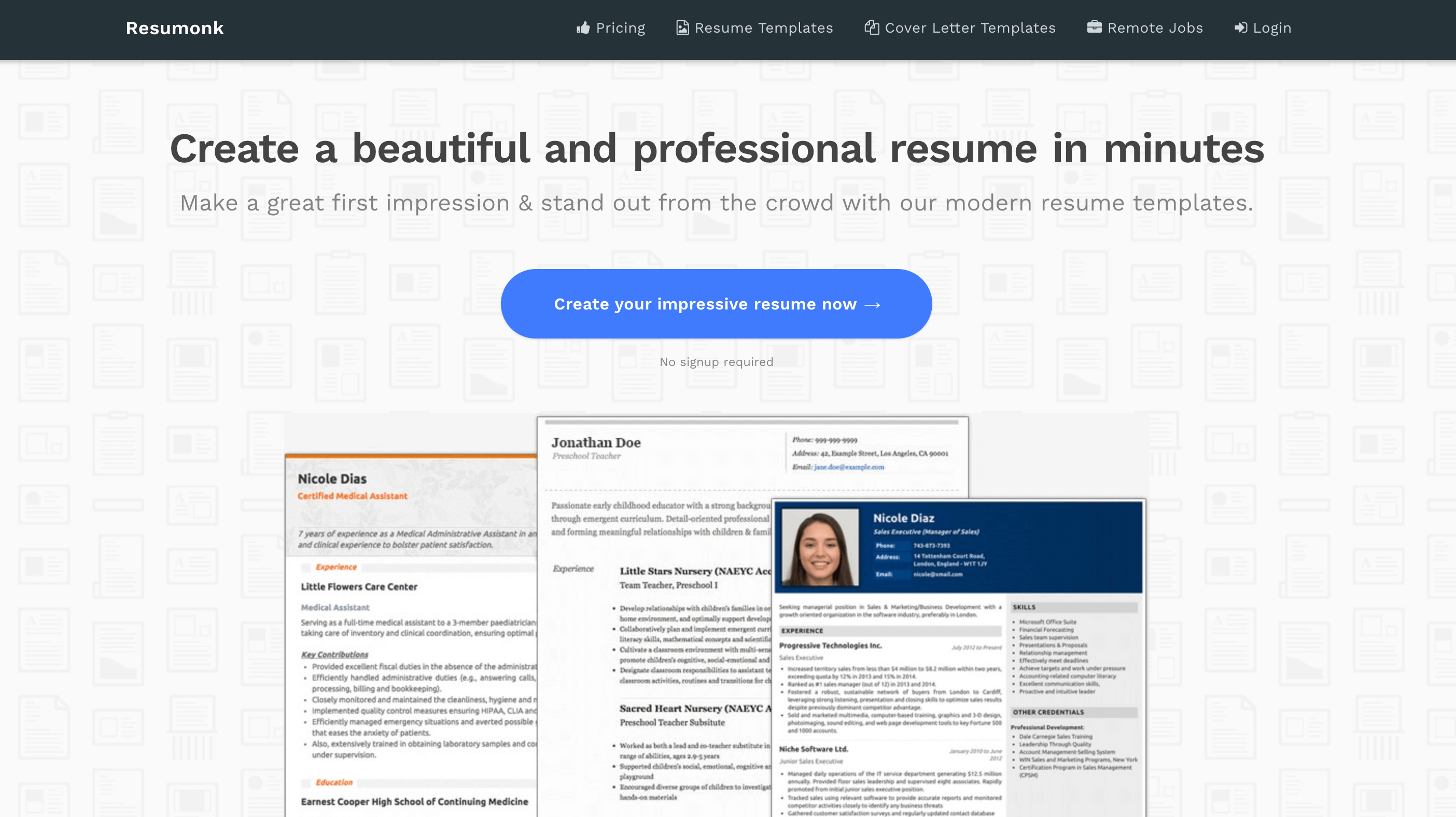 the best resume builder website