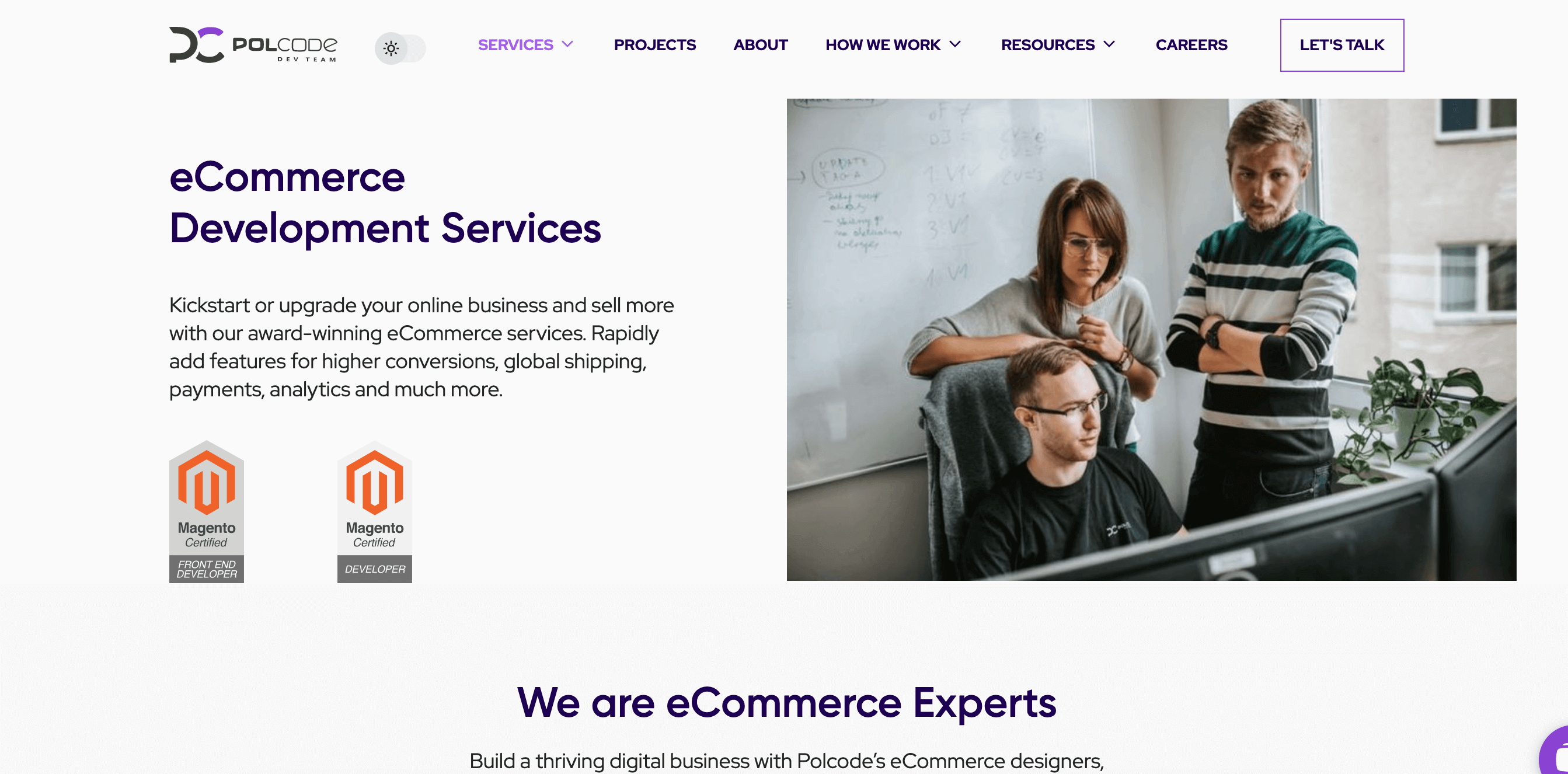 Top eCommerce Website Development Companies