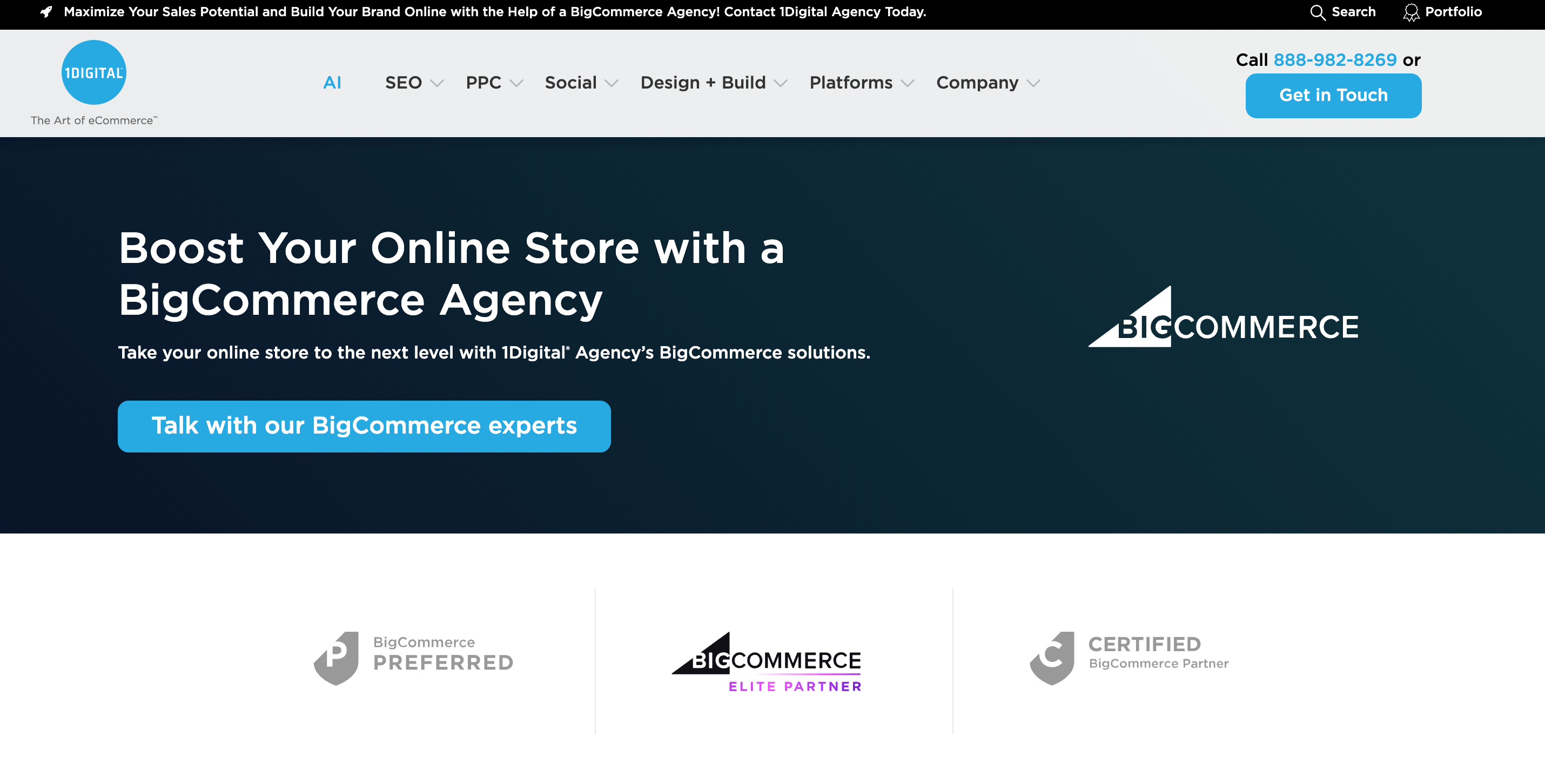 top BigCommerce development agency