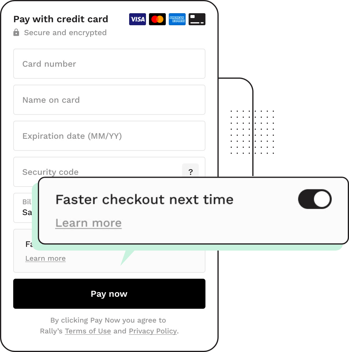 one-click checkout