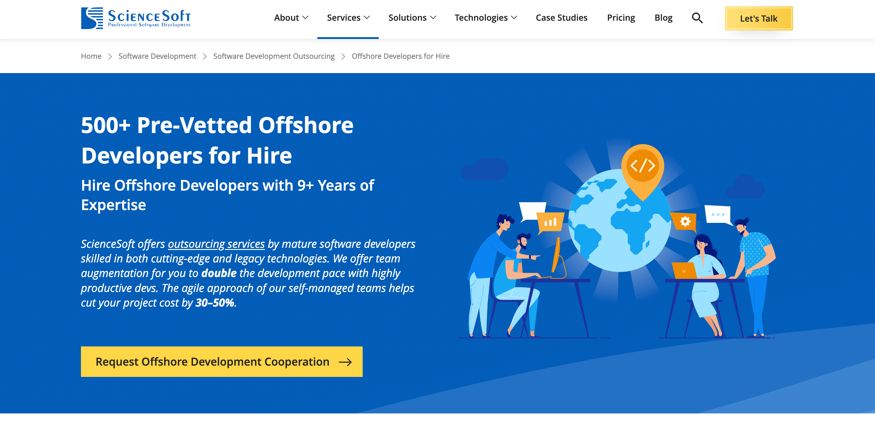 best offshore developers