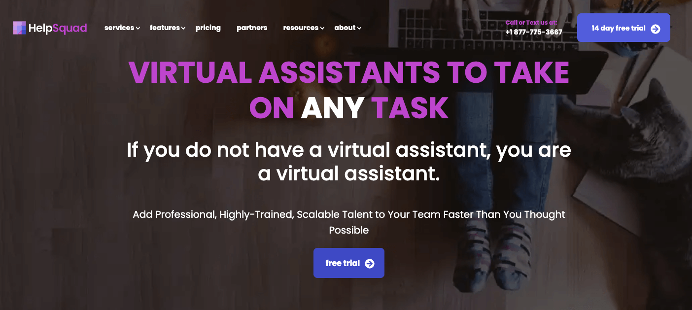 HelpSquad virtual assistant