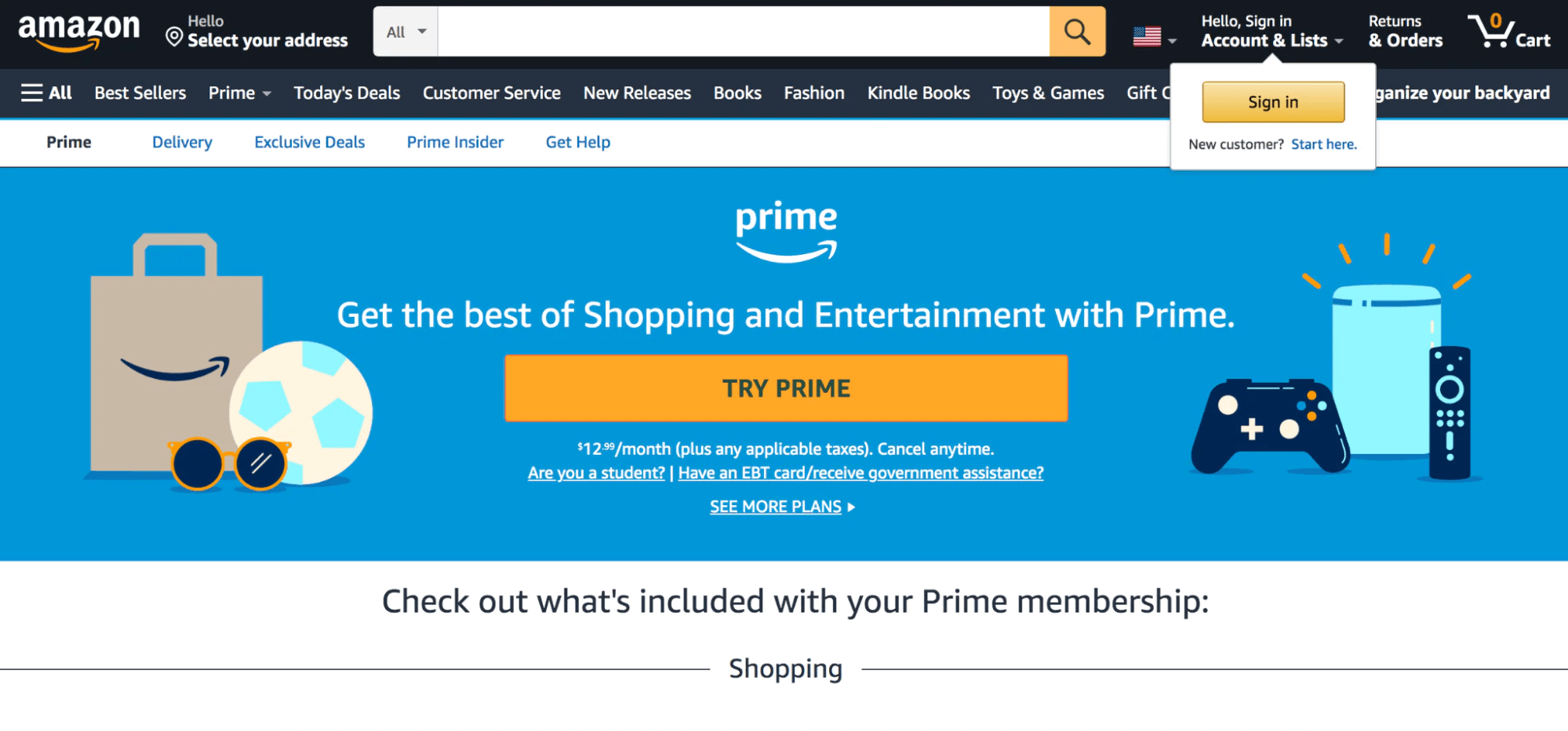 Amazon Prime Membership Program