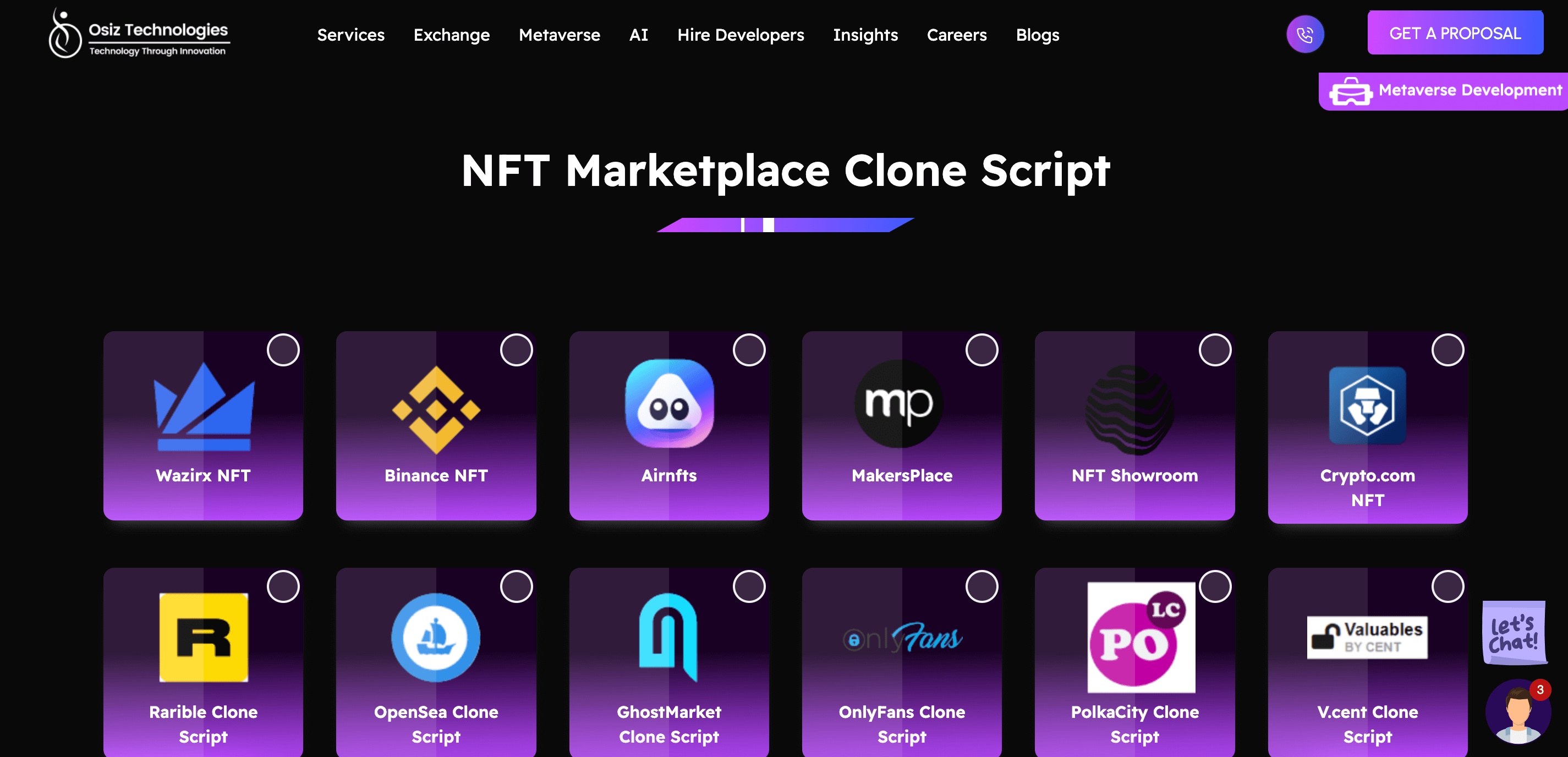 Top NFT Clone App Development Companies