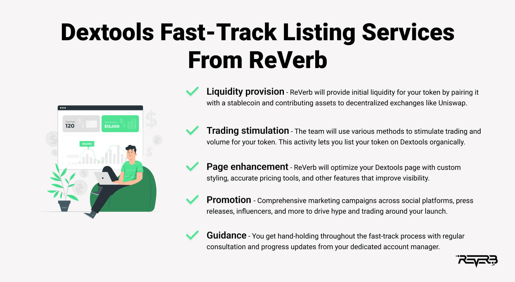Dextools Fast-Track Listing Services From ReVerb