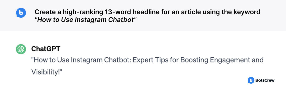 Attention-grabbing outlines by GPT chat