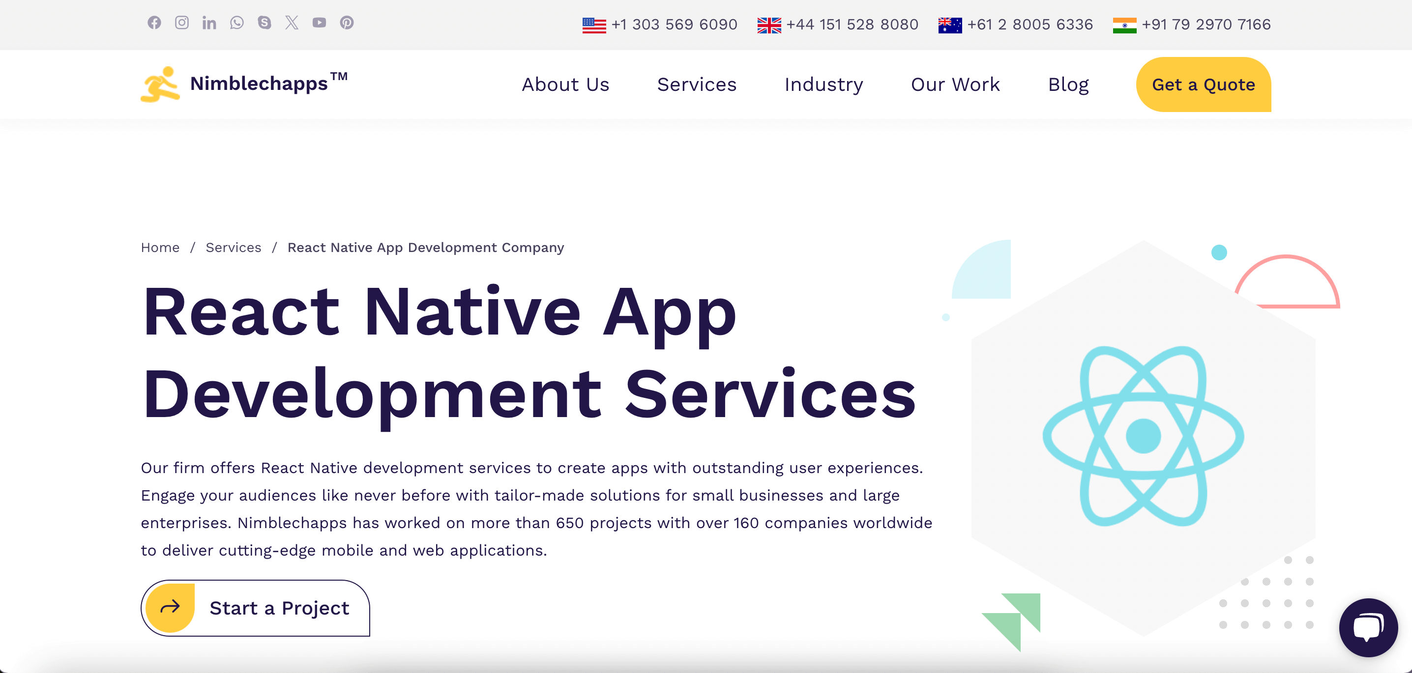 top React Native app development company