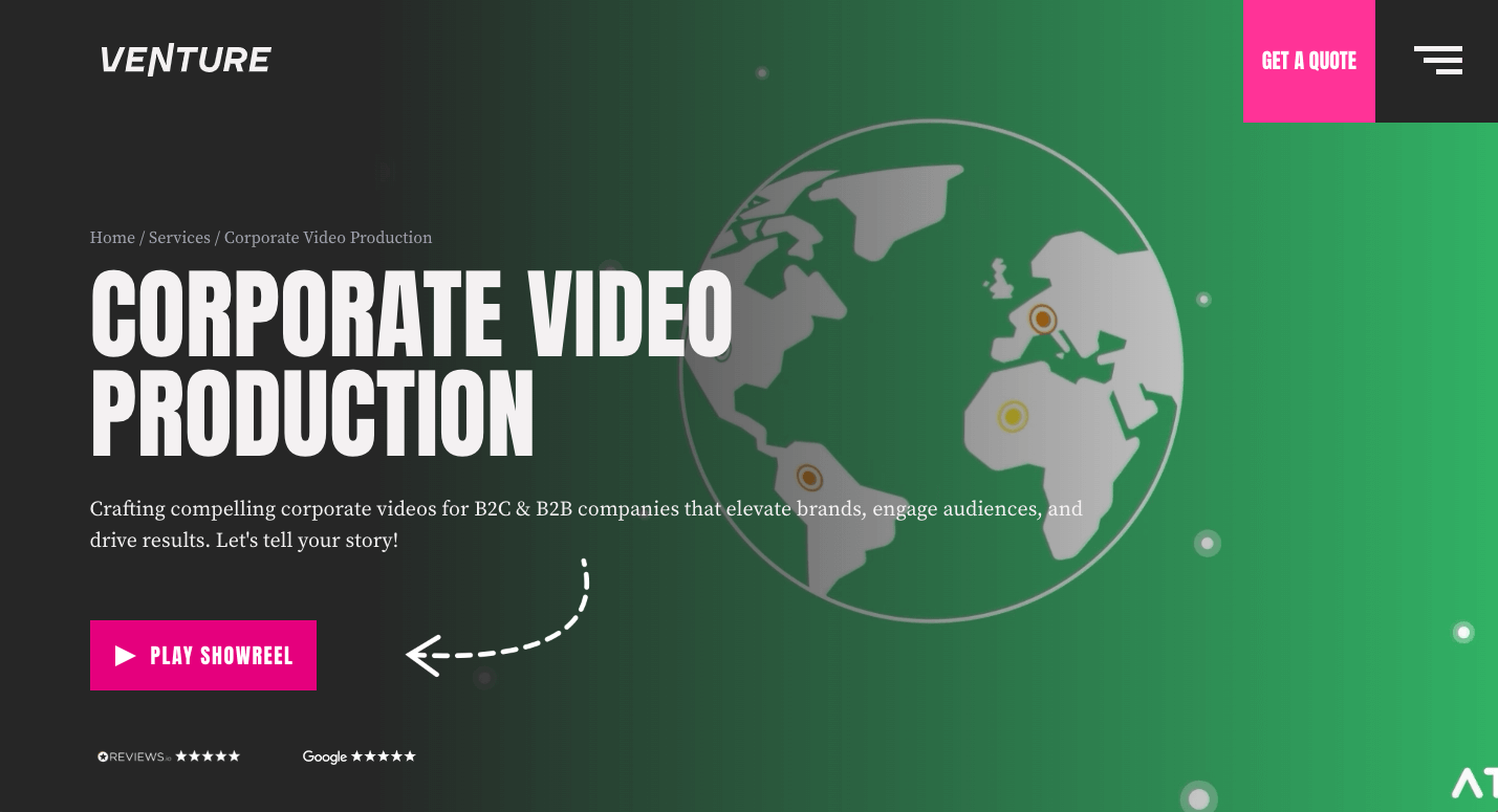 Venture Top Corporate Video Production Companies