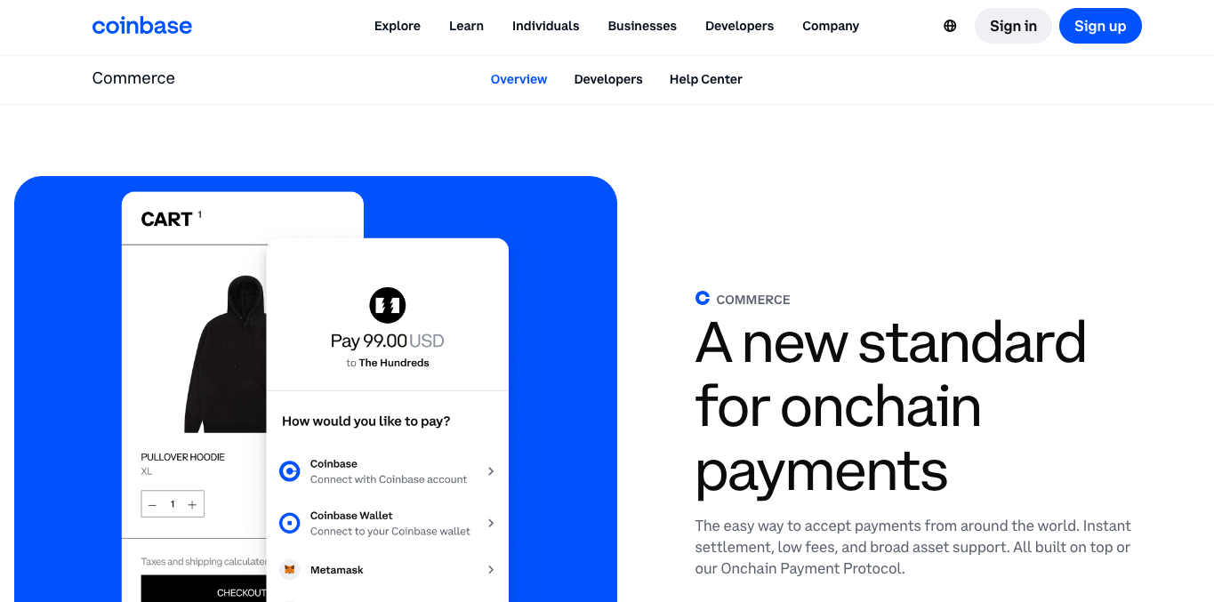 Coinbase Commerce