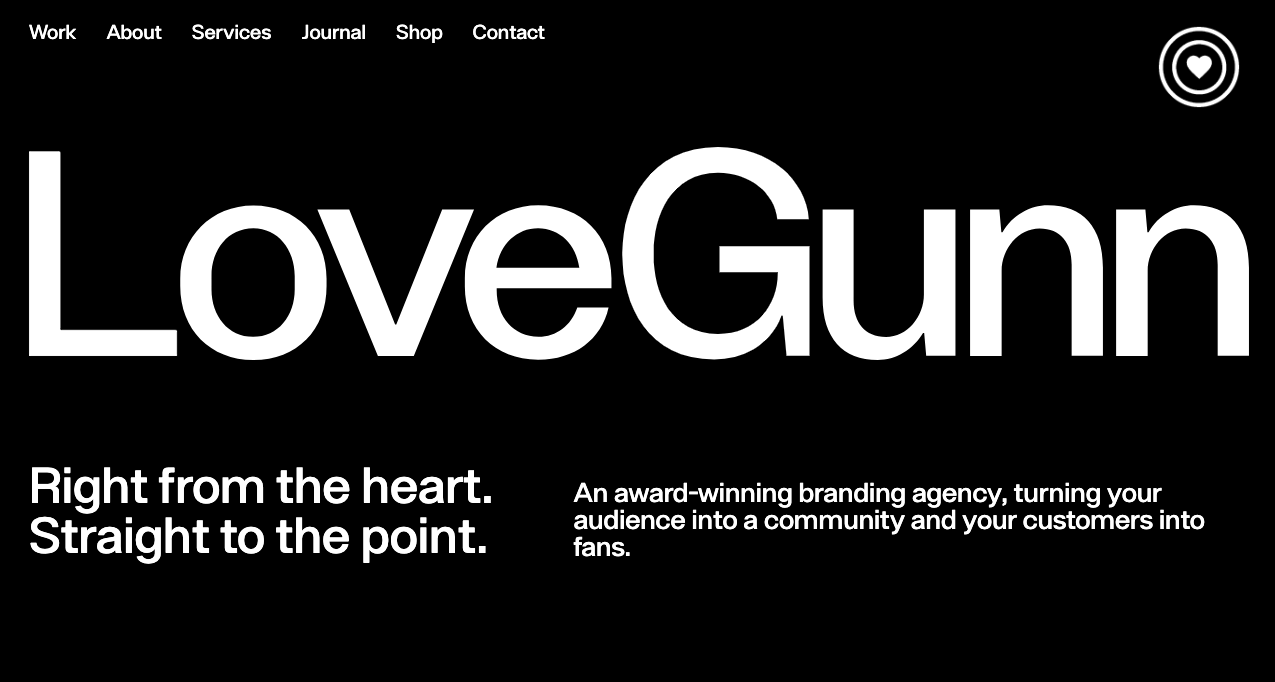 LoveGunn Brand design companies and services