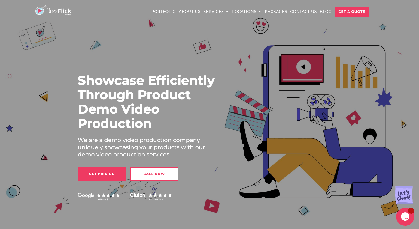 BuzzFlick Product Demo Video Production