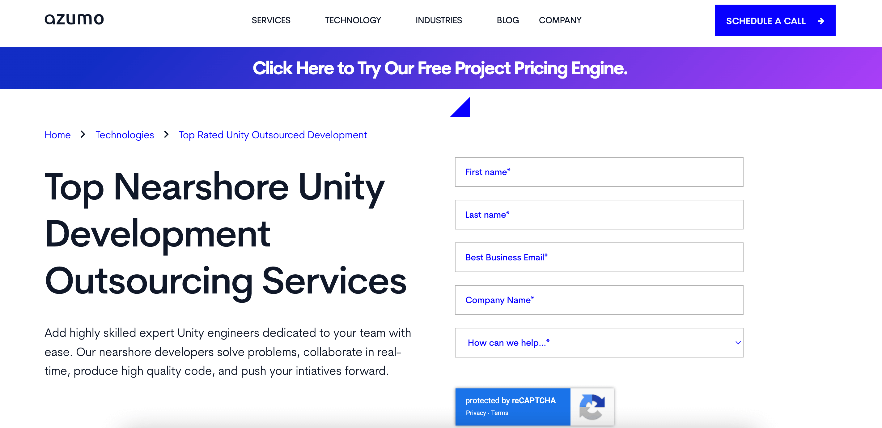 Top Unity Development Companies