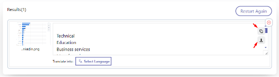 Image to text converter