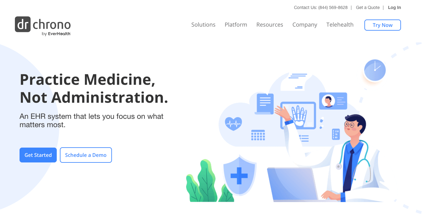 DrChrono chiropractic management software
