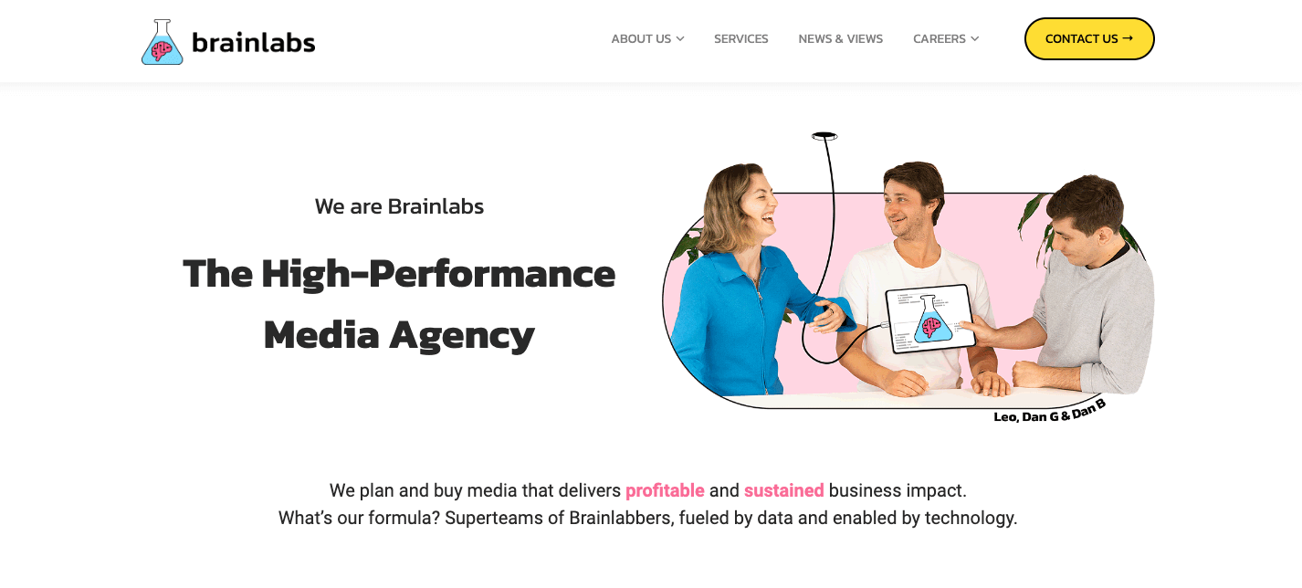 Brainlabs content marketing