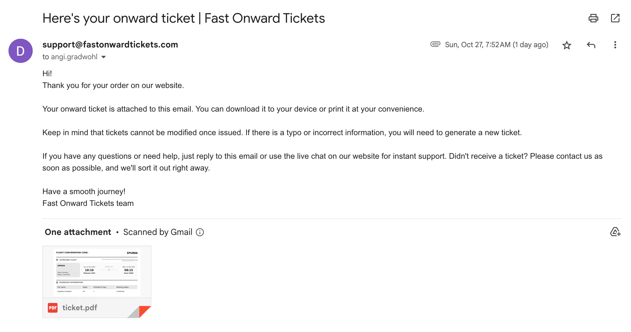 fast onward tickets review best onward tickets