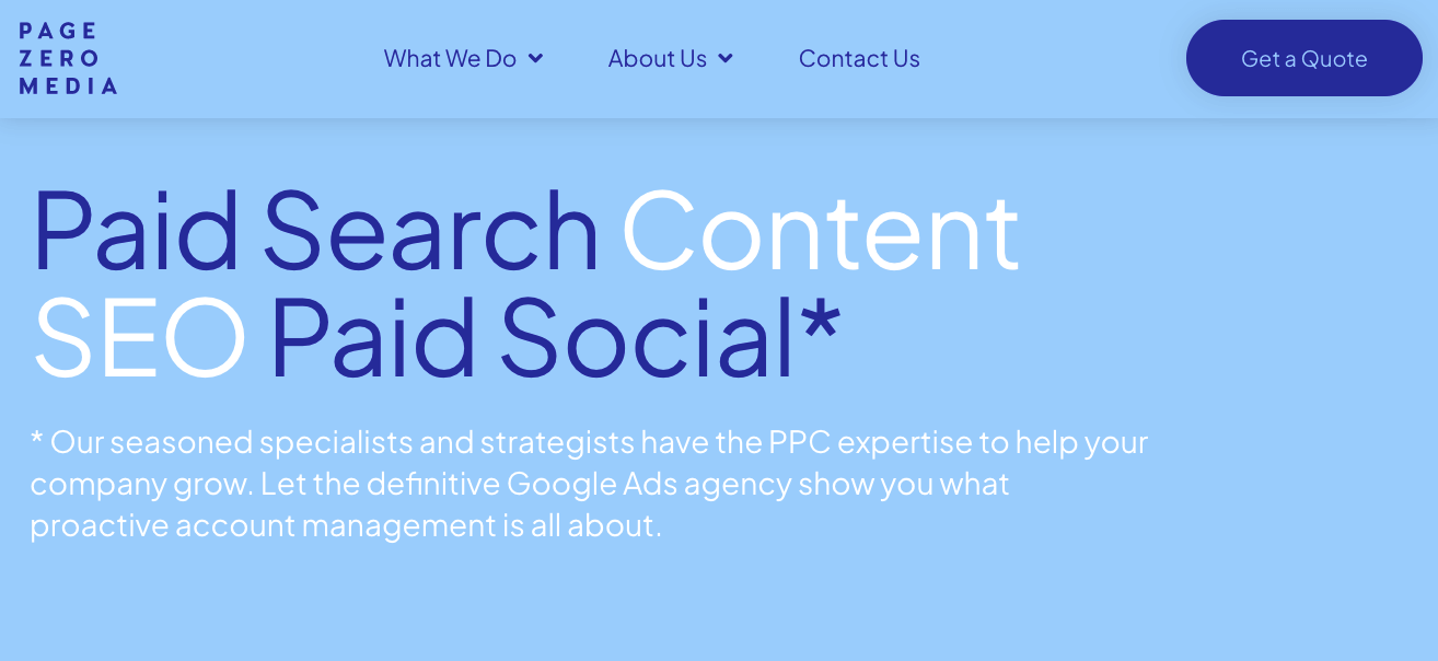Page Zero Media