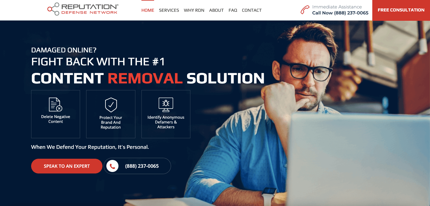 Reputation Defense Network