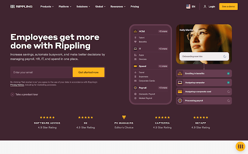 rippling